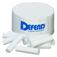 COTTON ROLLS #2, medium 1.5" x .375" (3/8") 1.5" X .375" - 2000/Box