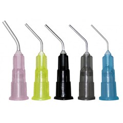 DEFEND PRE-BENT DISPENSING TIPS 18 - 25 GAUGE, 100/BAG